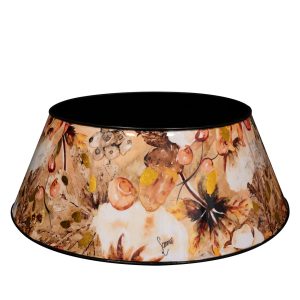 Kerstboomring Cotton cream