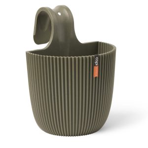 Balkonbak Groove ‘made with’ kunstgras groen